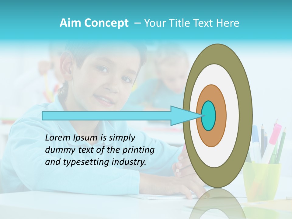 Primary Learn Foreground PowerPoint Template