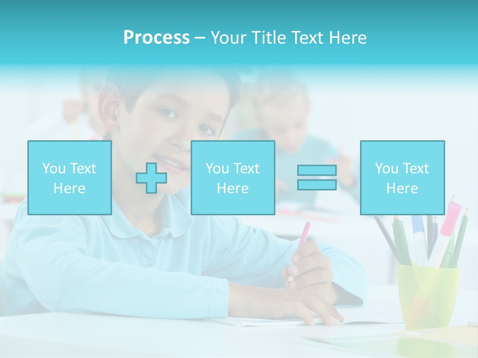 Primary Learn Foreground PowerPoint Template