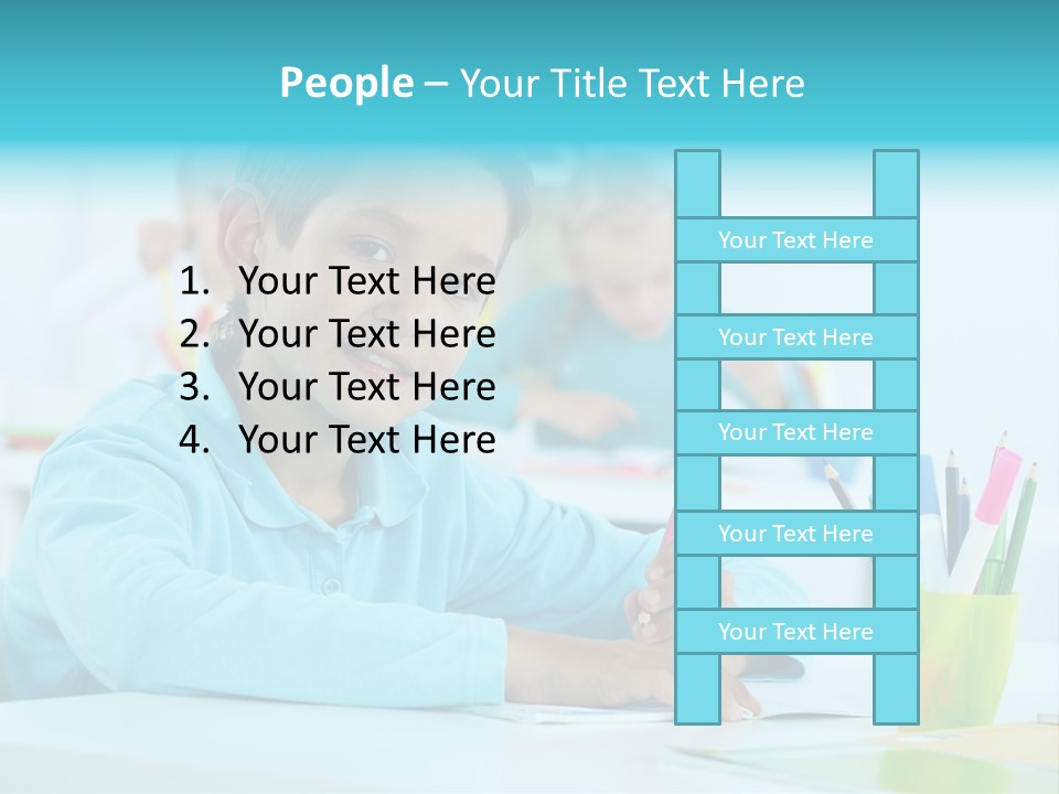 Primary Learn Foreground PowerPoint Template