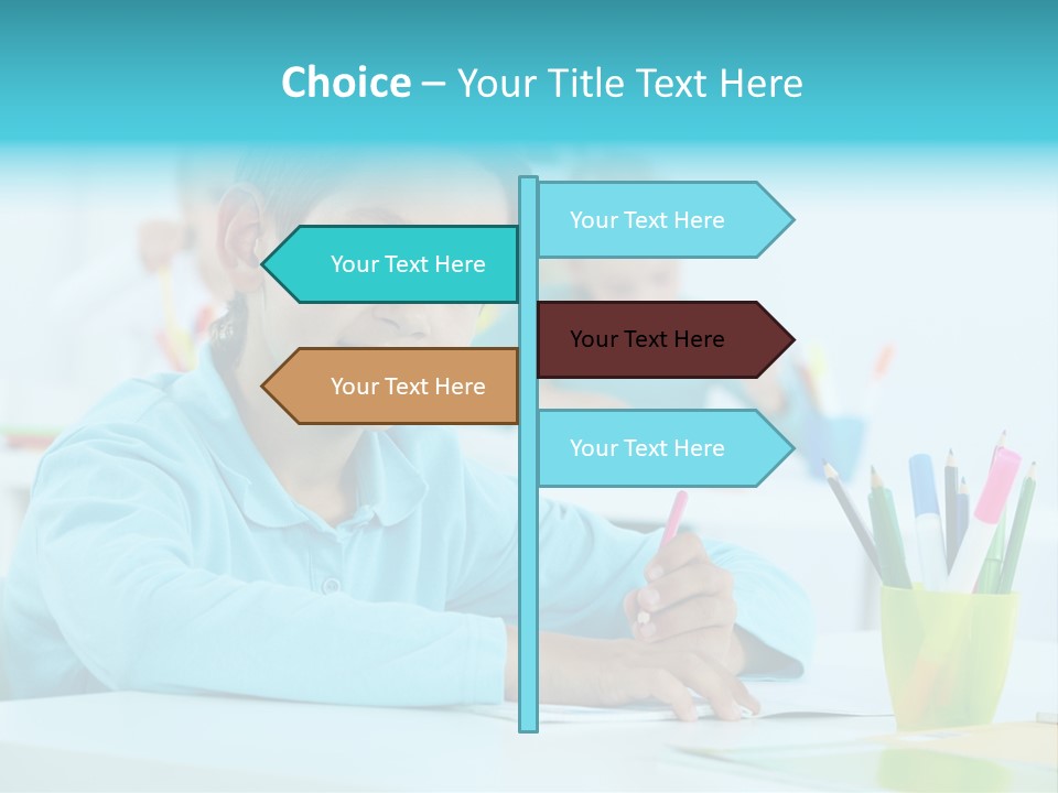 Primary Learn Foreground PowerPoint Template