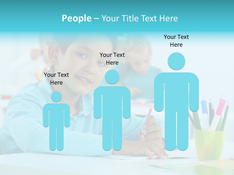 Primary Learn Foreground PowerPoint Template