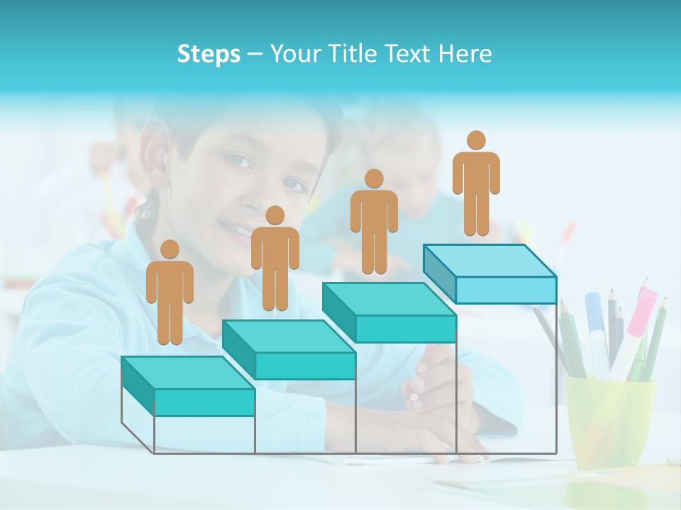 Primary Learn Foreground PowerPoint Template