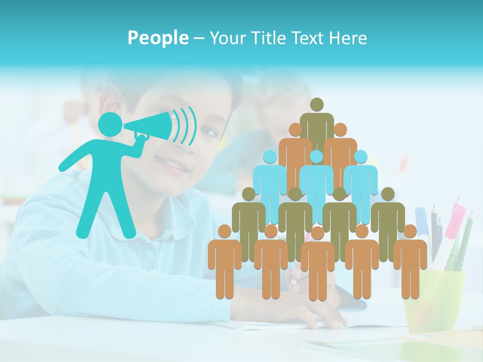 Primary Learn Foreground PowerPoint Template