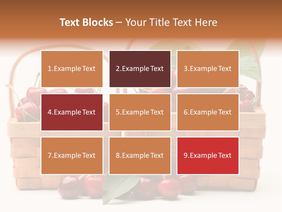 Red Bio Purple PowerPoint Template