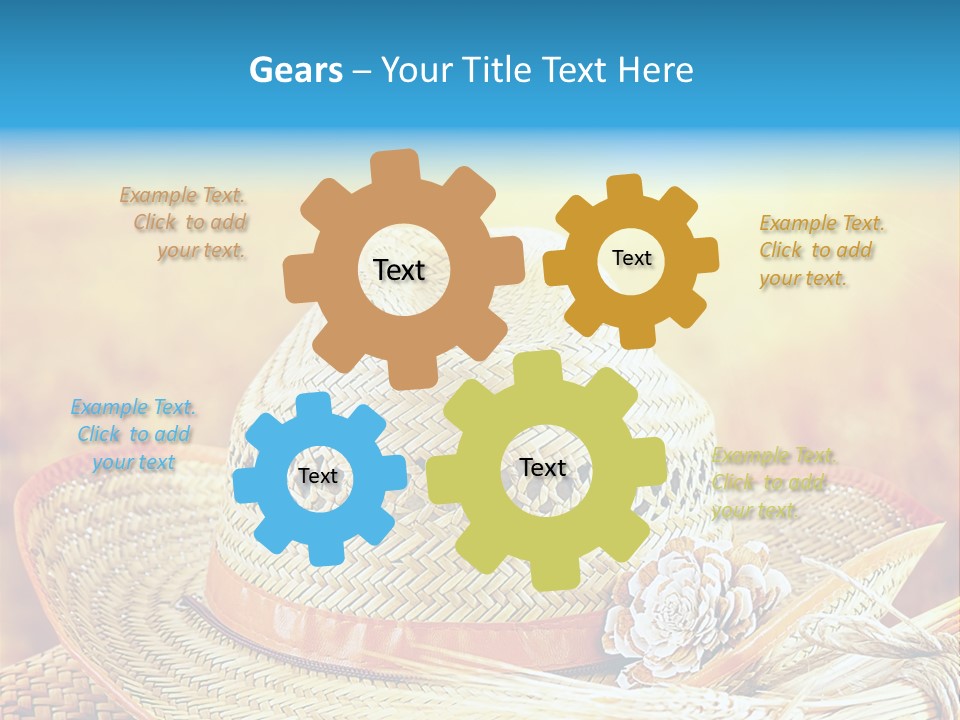 Summer Organic Harvest PowerPoint Template