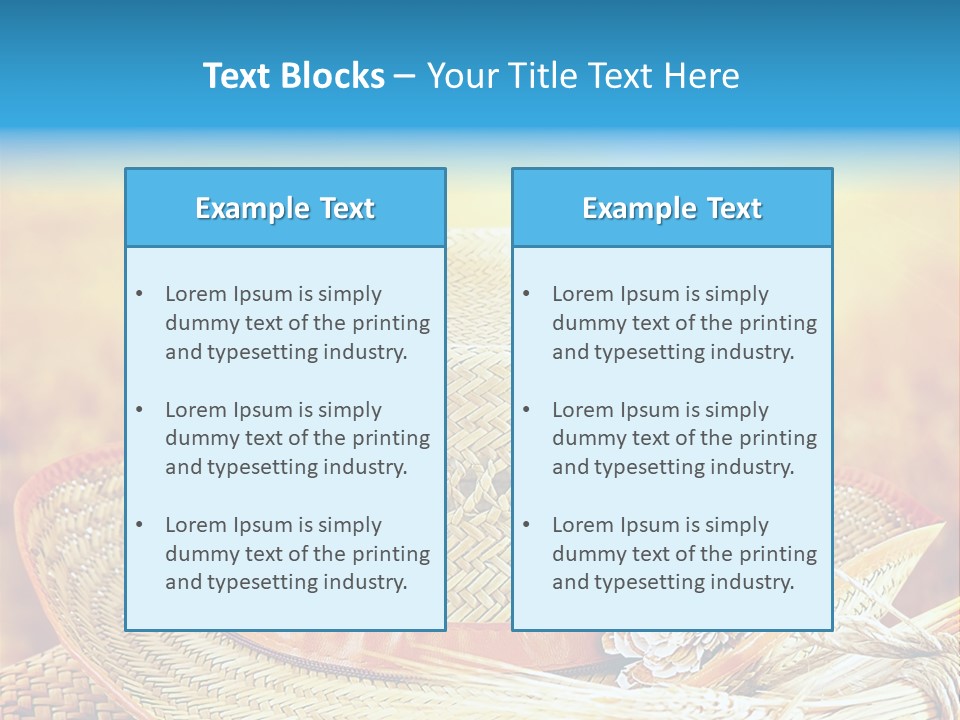 Summer Organic Harvest PowerPoint Template