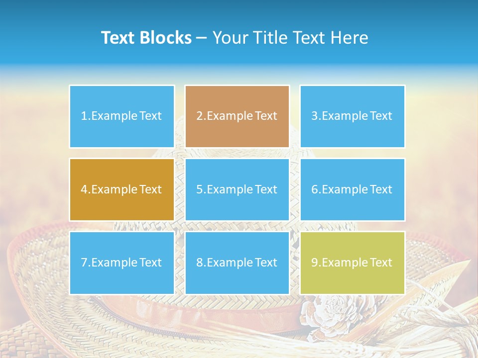Summer Organic Harvest PowerPoint Template