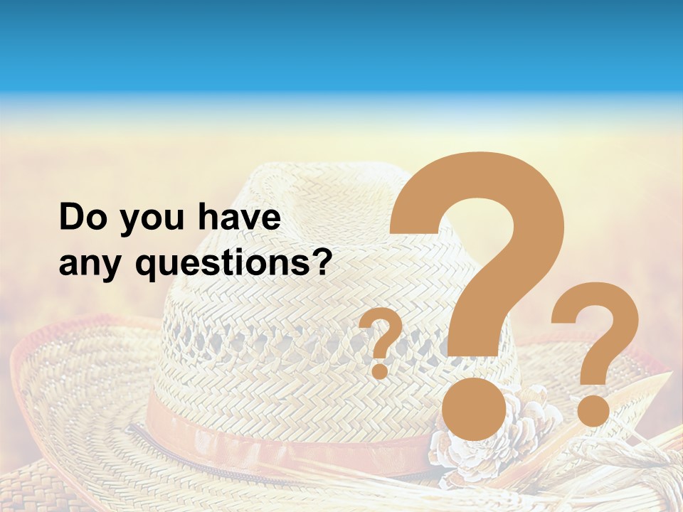 Summer Organic Harvest PowerPoint Template