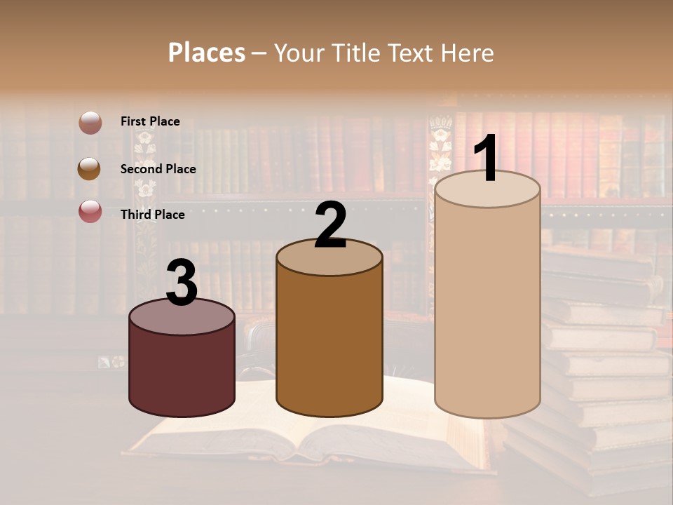 Law Lampshade Table PowerPoint Template