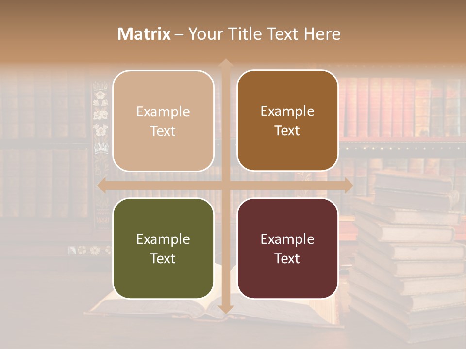 Law Lampshade Table PowerPoint Template