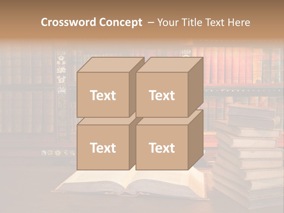 Law Lampshade Table PowerPoint Template