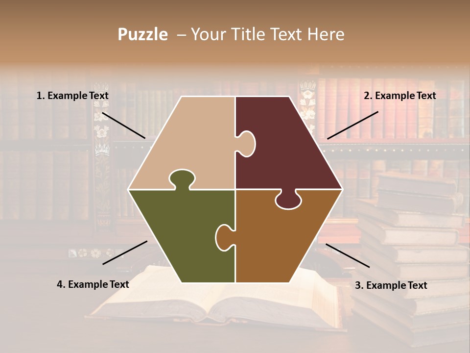 Law Lampshade Table PowerPoint Template