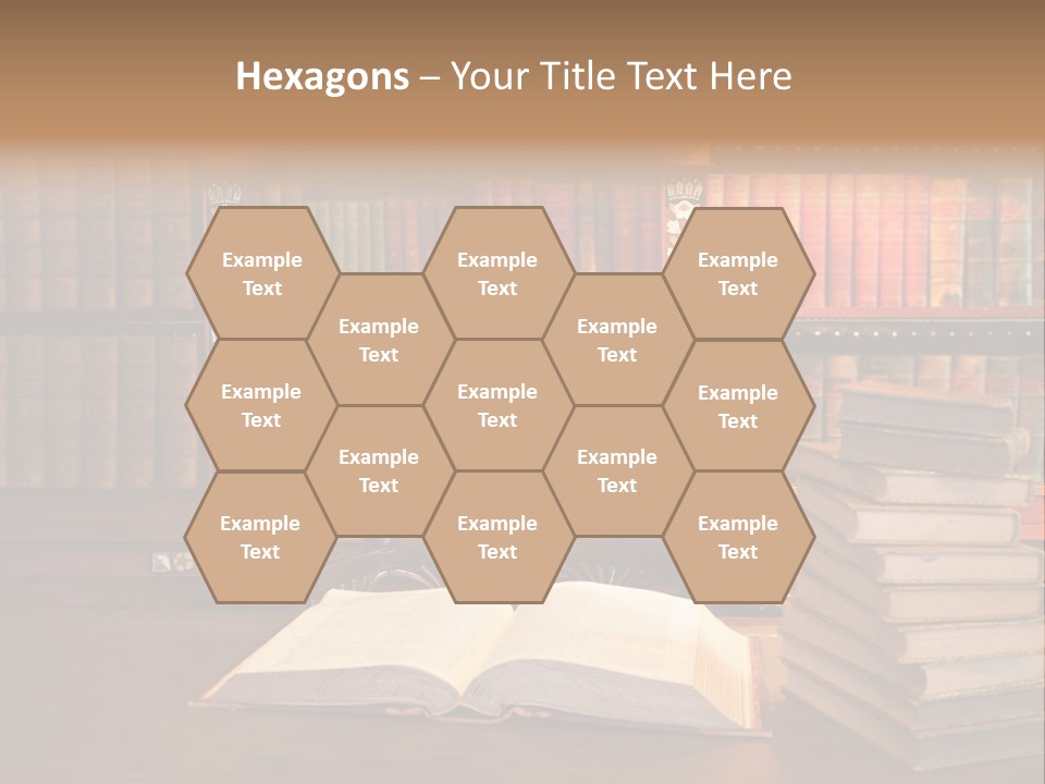 Law Lampshade Table PowerPoint Template