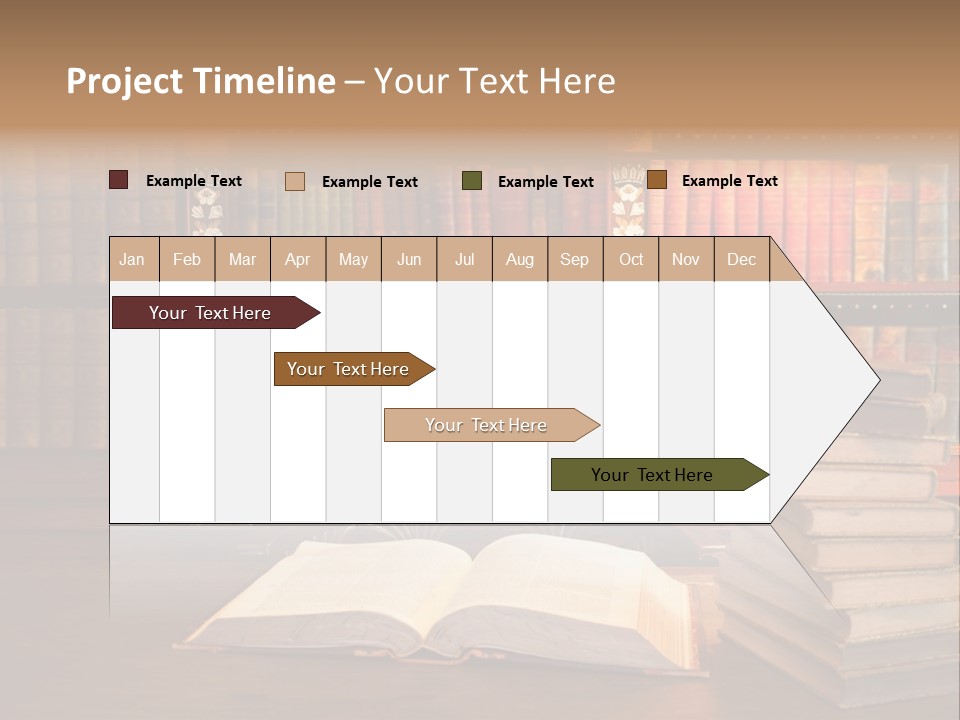Law Lampshade Table PowerPoint Template