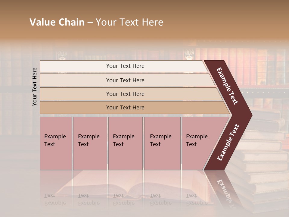 Law Lampshade Table PowerPoint Template
