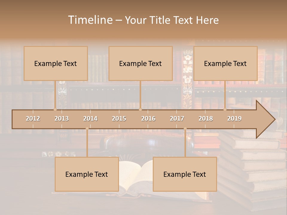 Law Lampshade Table PowerPoint Template