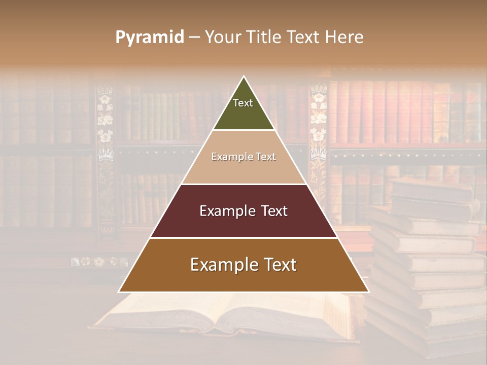Law Lampshade Table PowerPoint Template