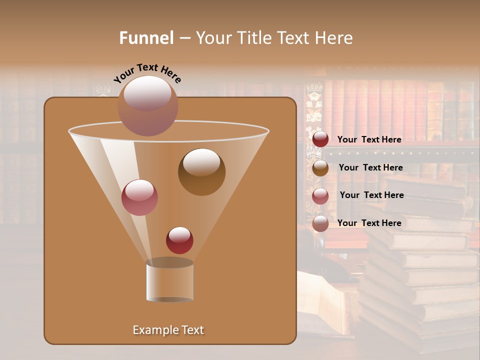 Law Lampshade Table PowerPoint Template