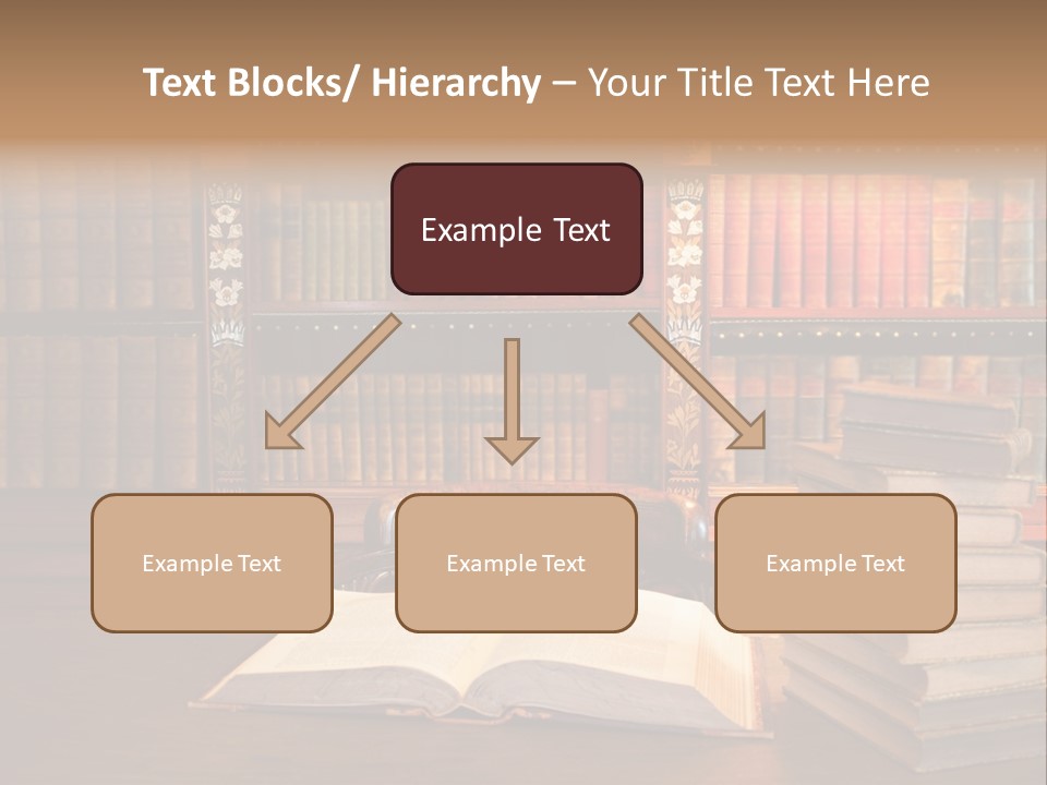 Law Lampshade Table PowerPoint Template