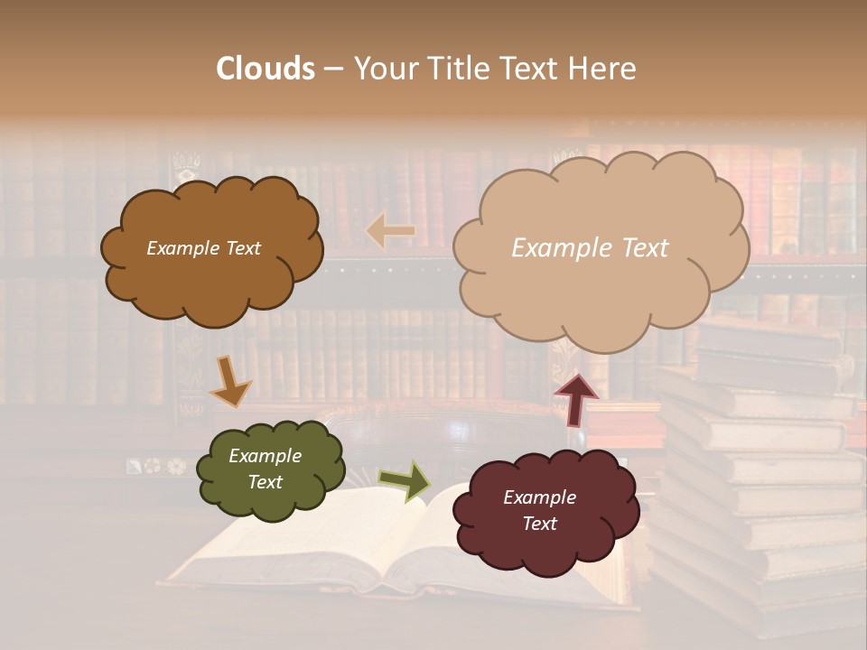 Law Lampshade Table PowerPoint Template