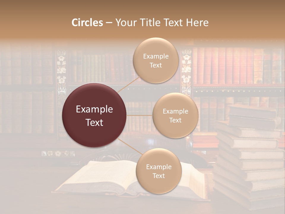 Law Lampshade Table PowerPoint Template