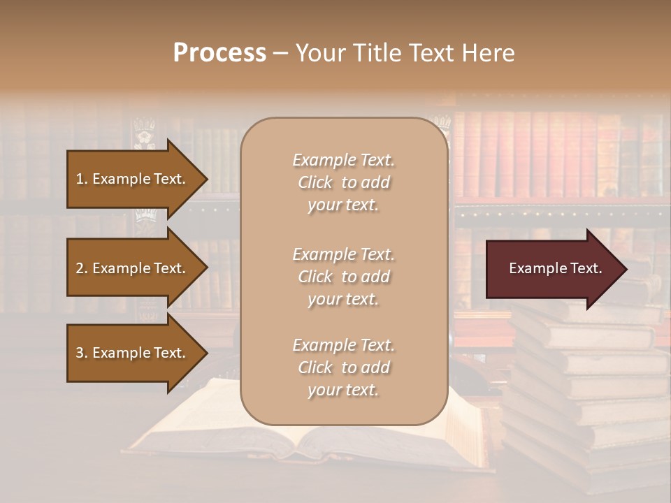 Law Lampshade Table PowerPoint Template