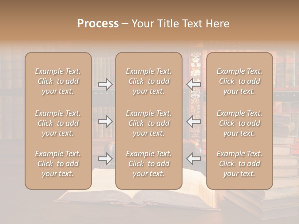 Law Lampshade Table PowerPoint Template