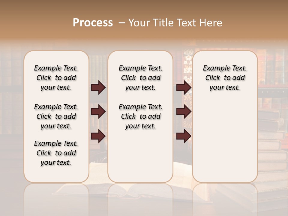 Law Lampshade Table PowerPoint Template