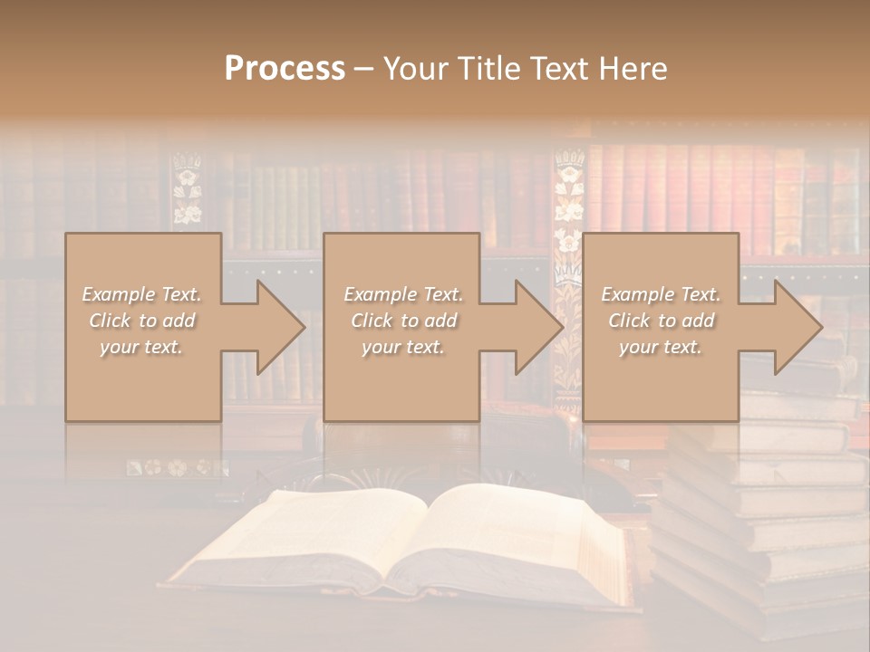 Law Lampshade Table PowerPoint Template