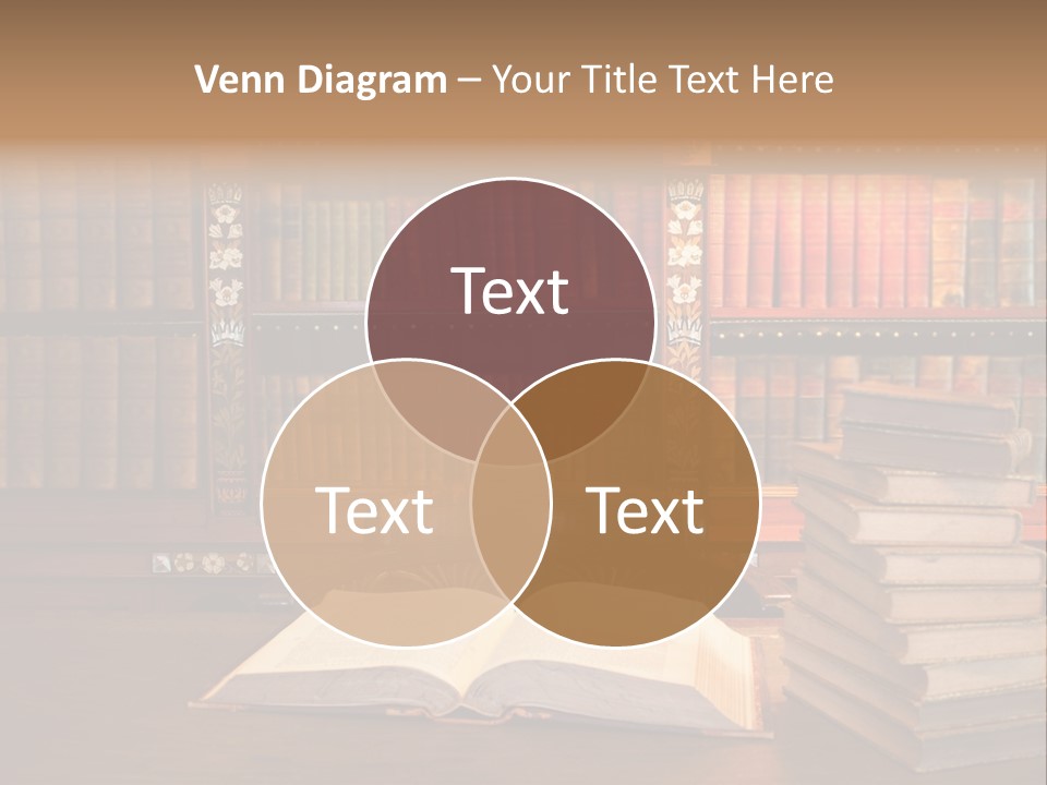 Law Lampshade Table PowerPoint Template