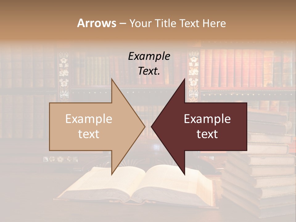 Law Lampshade Table PowerPoint Template