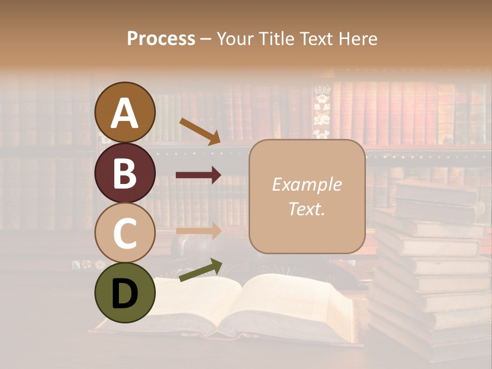 Law Lampshade Table PowerPoint Template