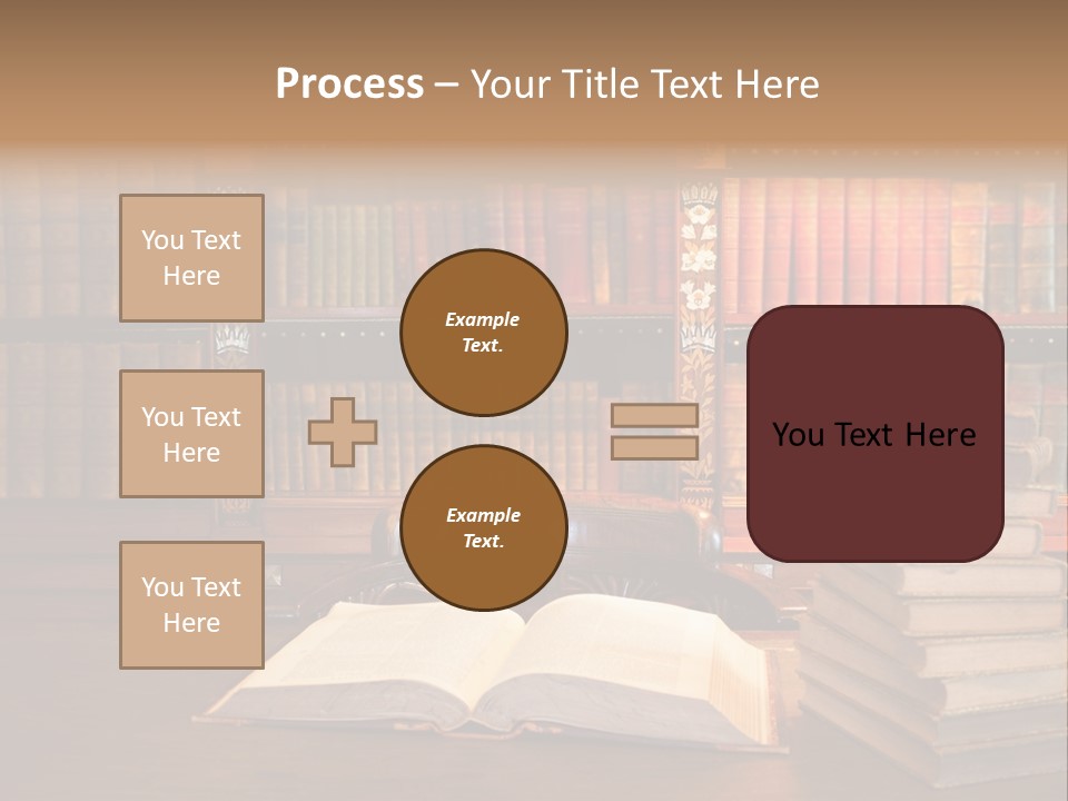 Law Lampshade Table PowerPoint Template