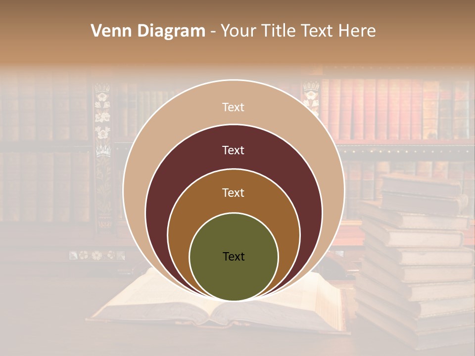 Law Lampshade Table PowerPoint Template