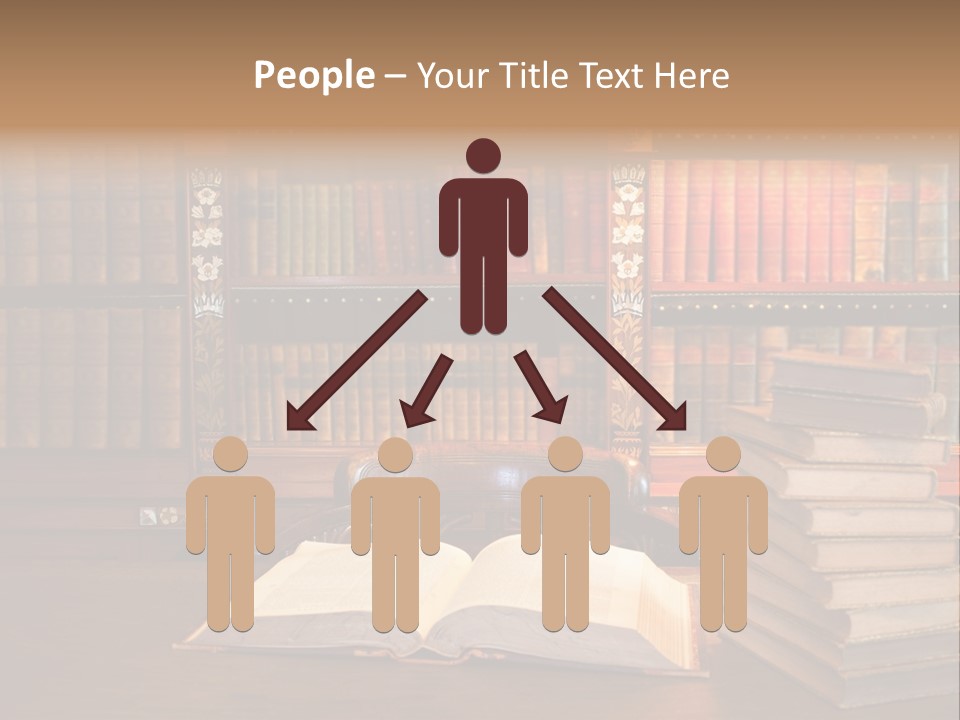 Law Lampshade Table PowerPoint Template