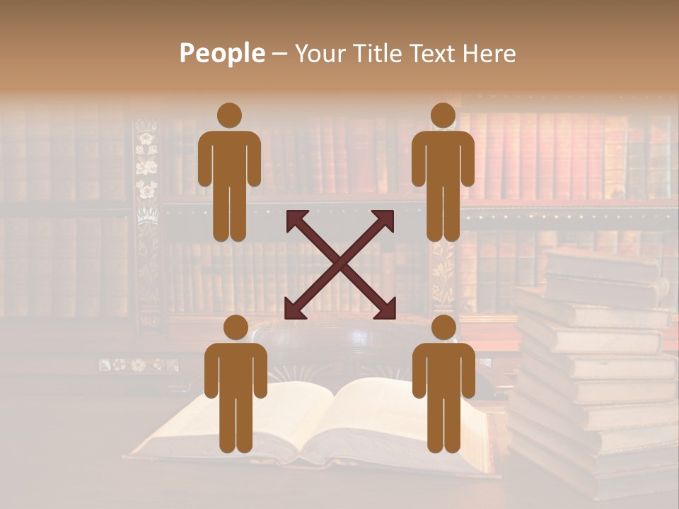 Law Lampshade Table PowerPoint Template