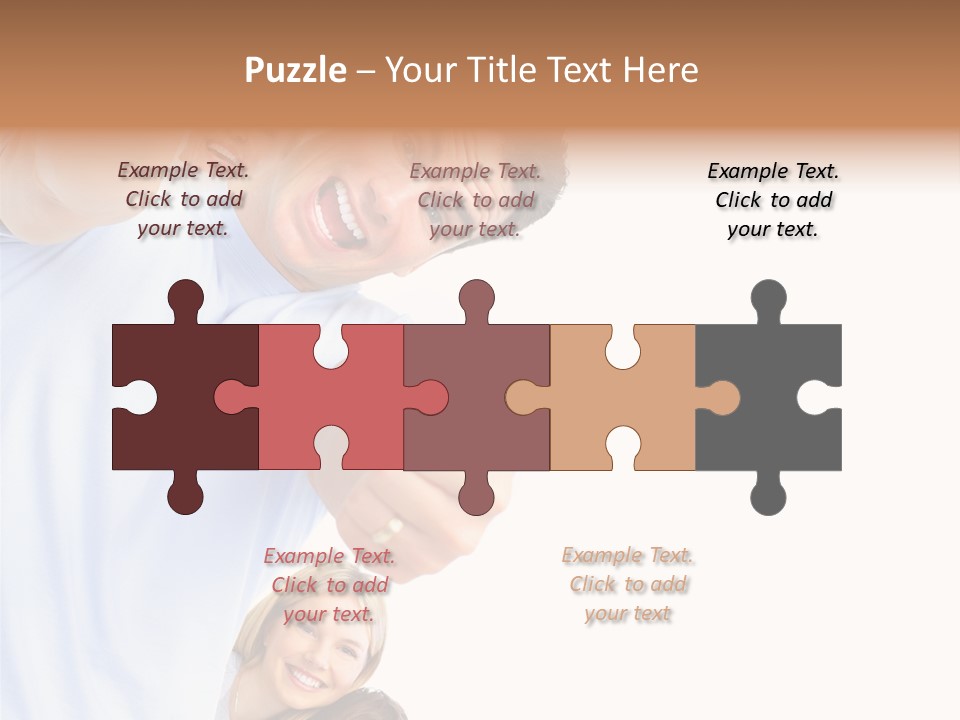 Isolate Woman People PowerPoint Template