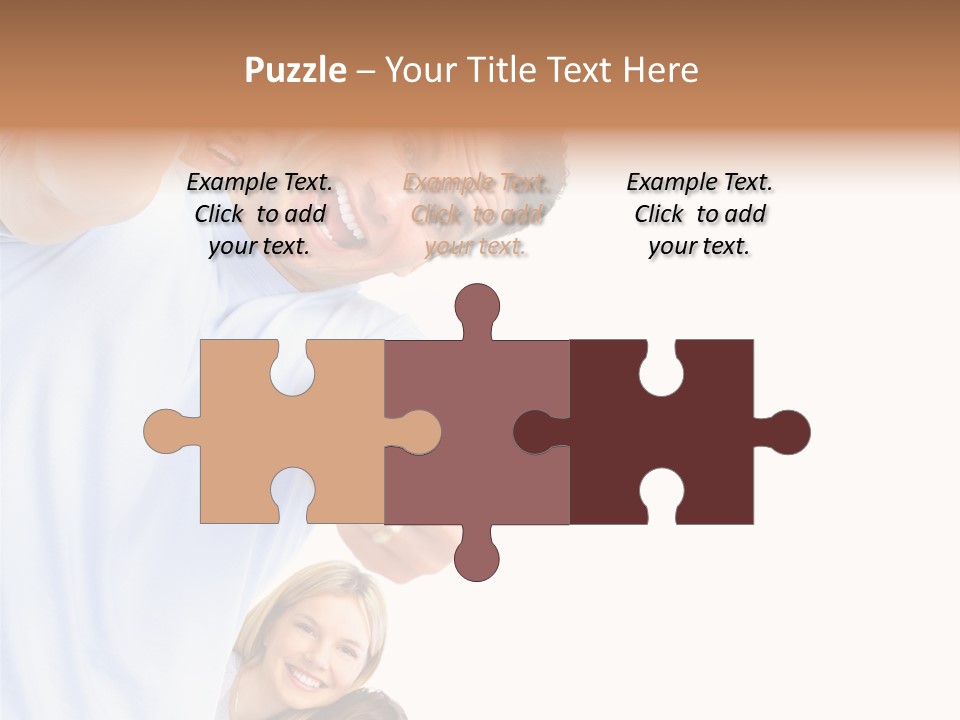 Isolate Woman People PowerPoint Template