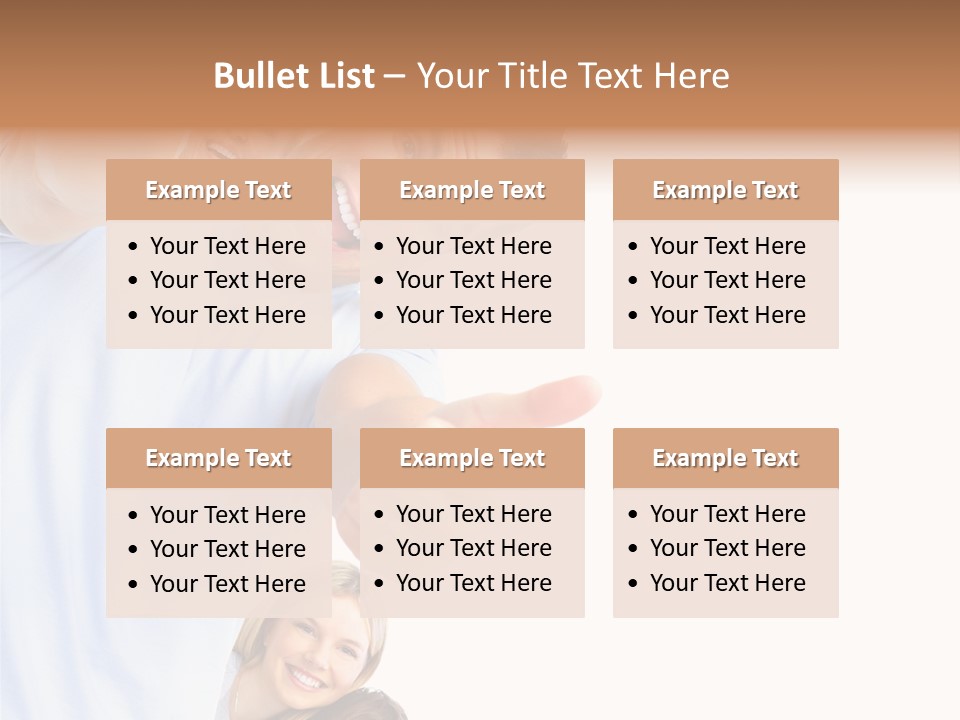 Isolate Woman People PowerPoint Template