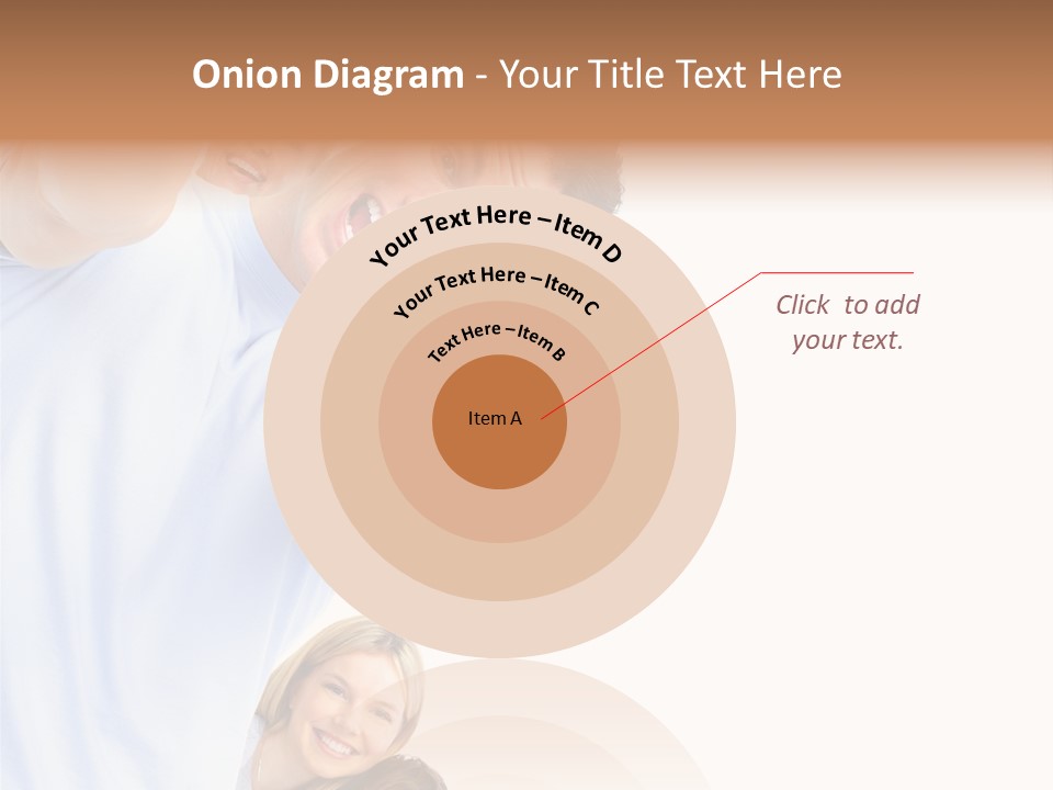 Isolate Woman People PowerPoint Template