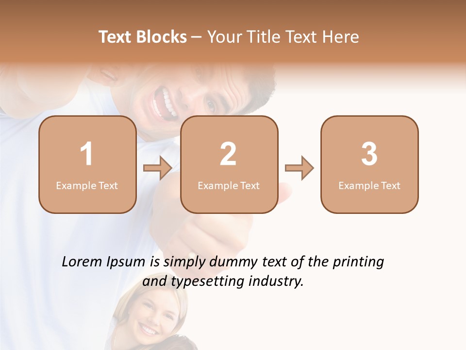 Isolate Woman People PowerPoint Template