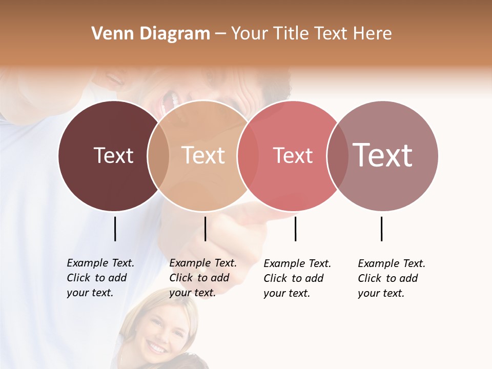 Isolate Woman People PowerPoint Template
