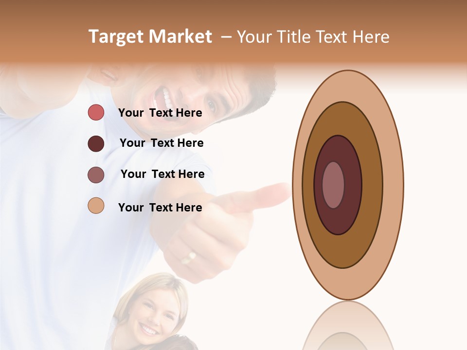 Isolate Woman People PowerPoint Template