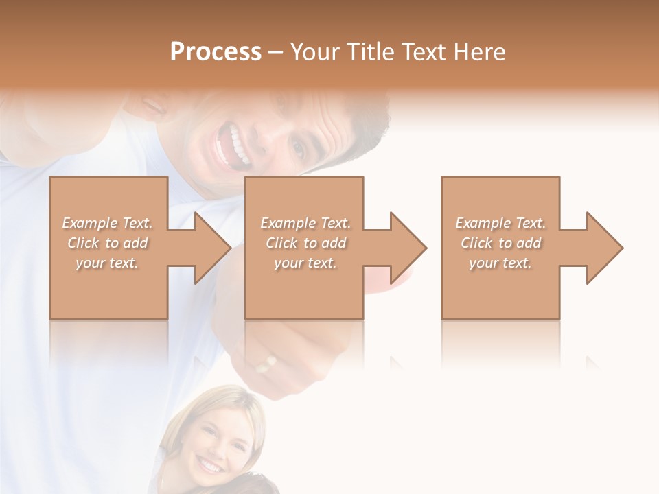 Isolate Woman People PowerPoint Template