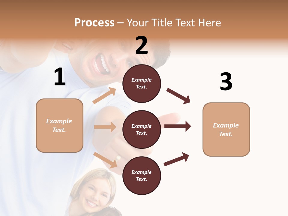 Isolate Woman People PowerPoint Template