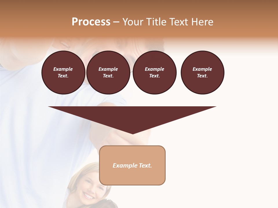 Isolate Woman People PowerPoint Template