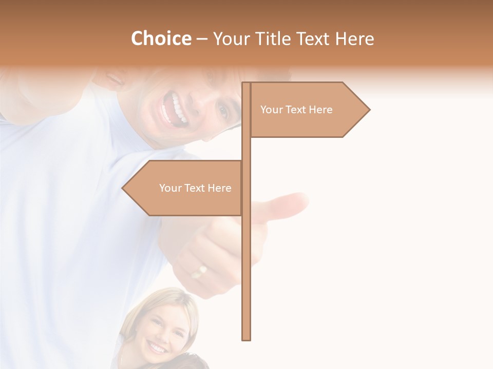 Isolate Woman People PowerPoint Template