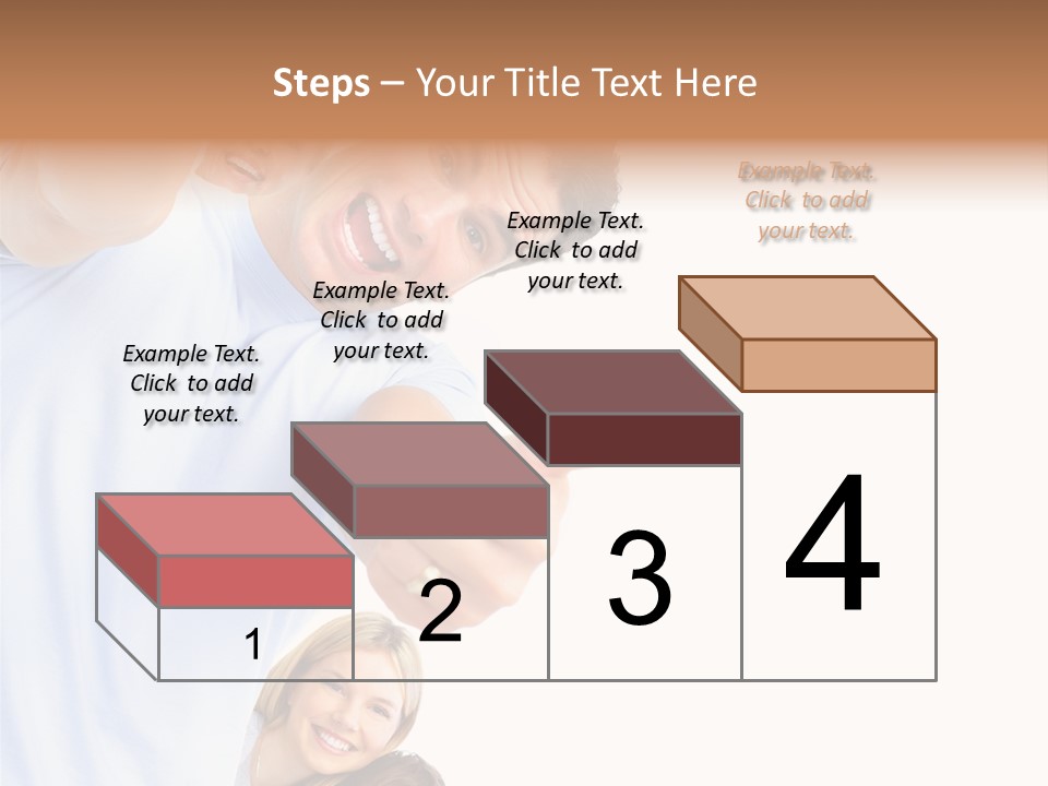 Isolate Woman People PowerPoint Template