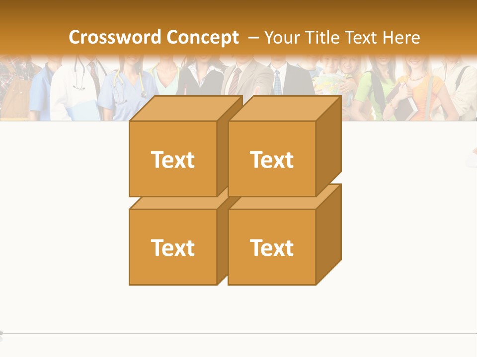 Background Smiling Isolated PowerPoint Template