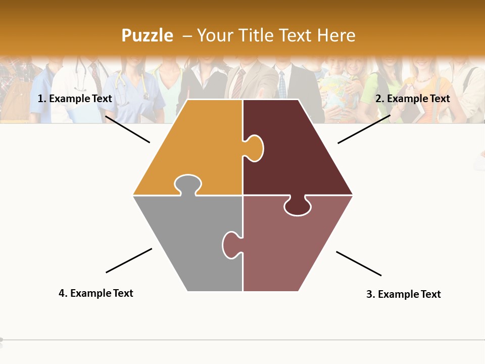 Background Smiling Isolated PowerPoint Template